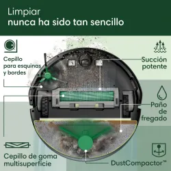 ASPIRADOR ROBOT ROOMBA 205 NEGRO COMBO ROOMBA IRL121040