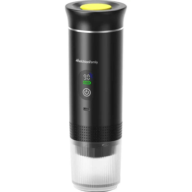 CAFETERA PORTATIL A BATERIA USB 80 ML NEGRA MELCHIONI 118320019