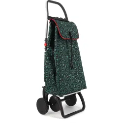 CARRO COMPRA 4 RUEDAS PLEGABLE IMAX MF4L ANIMAL PRINT VERDE ROLSER IMX565 VERDE