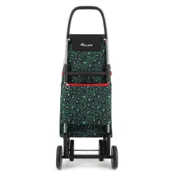 CARRO COMPRA 4 RUEDAS PLEGABLE IMAX MF4L ANIMAL PRINT VERDE ROLSER IMX565 VERDE