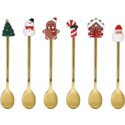 CUCHARILLAS NAVIDAD CAFE/TE...
