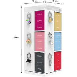 LLAVEROS DISPLAY 12 MODELOS SURTIDOS 70100005