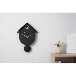 RELOJ DE CUCO GATO NEGRO ITOTAL XL3424
