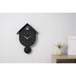 RELOJ DE CUCO PAJARITO NEGRO ITOTAL XL3412