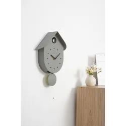RELOJ DE CUCO PAJARITO VERDE OLIVA ITOTAL XL3415