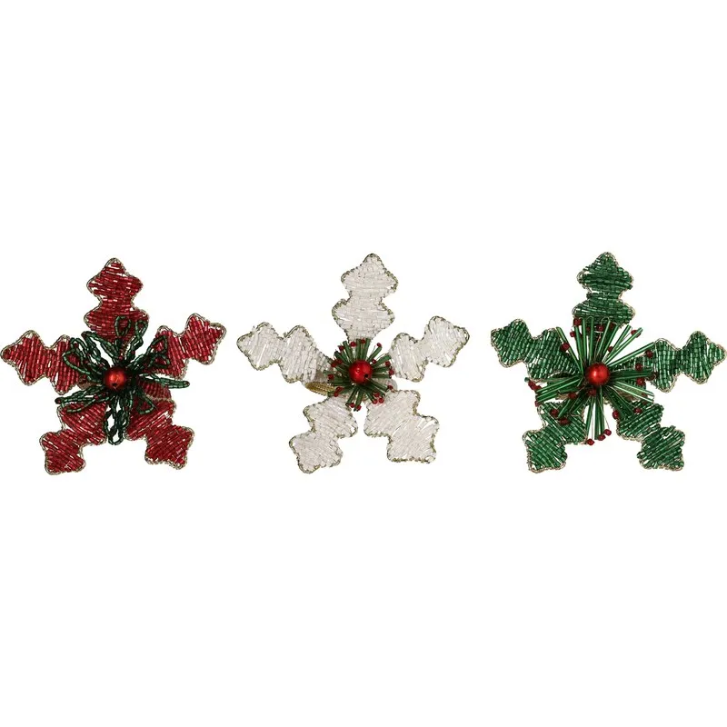 SERVILLETEROS NAVIDAD XMAS JOY FLORES 6UDS SURTIDOS TOGNANA TOG821