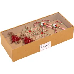 SERVILLETEROS NAVIDAD XMAS JOY MIX 6UDS SURTIDOS TOGNANA TOG820