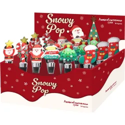 TAPON NAVIDAD SNOWY POP 24UDS SURTIDOS TOGNANA TOG822