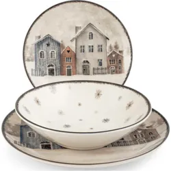 VAJILLA 18 PZAS STONEWARE...