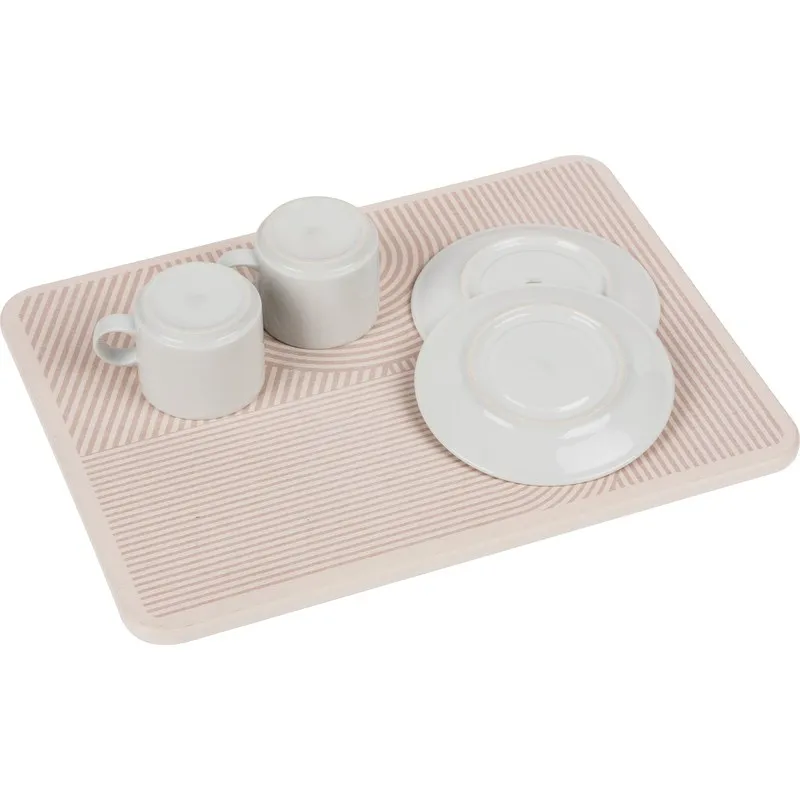 BANDEJA ESCURREPLATOS DE DIATOMITA DAMON 40X30CM BEIGE WENKO 54954100