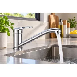 GRIFO MONOMANDO COCINA CAÑO MOVIL 4047214