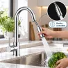 GRIFO MONOMANDO COCINA CON DUCHA EXTRAIBLE ECO STOP 4295074