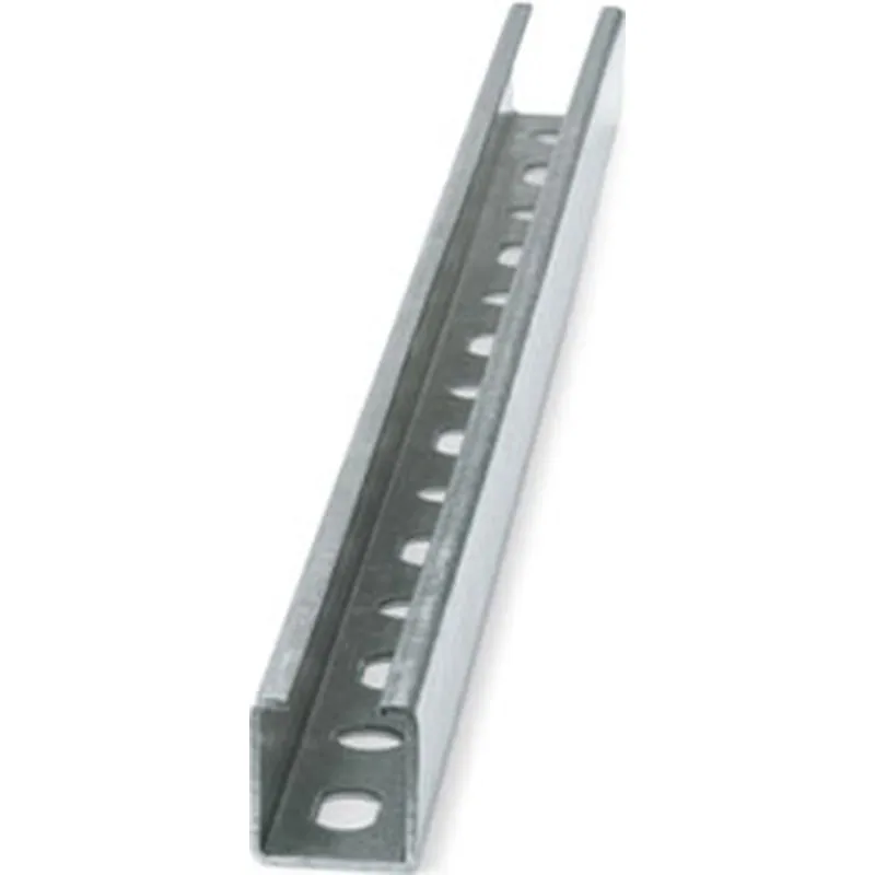 GUIA PERFIL PERFORADA GALVANIZADO 27X18X1,25MM 2M INDEX GPG271812