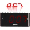 RADIO DESPERTADOR DIGITAL PROYECCION DE HORA DENVER CPR-710