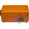 RADIO DESPERTADOR NARANJA DISEÑO RETRO DENVER CR-425