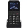 TELEFONO MOVIL 4G TECLA SOS BASE DE CARGA DENVER SENIOR BARRA