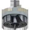 SIERRA CORONA BROCA 7 LAMINAS PROFUNDIDAD 25-63MM EINHELL 49599000