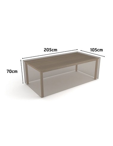 Compra Funda mesa rectangular vison 205 x 105 x h 70 NORTENE 2013598 al mejor precio