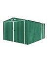 Compra Garaje metalico norfolk verde 15.96 m² 380 x 420 x a 232 cm GARDIUM KIS12963 al mejor precio