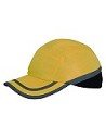 Compra Gorra antigolpes amarilla con banda reflectante CLIMAX 2452001102000 al mejor precio