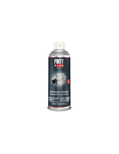 Compra Imprimacion spray universal tech 520 cc gris PINTYPLUS 297 al mejor precio
