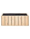 Compra Jardinera de madera rectangular balcon 71 x 28 x 28 cm 5519 al mejor precio