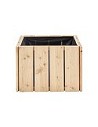Compra Jardinera de madera rectangular balcon 41 x 28 x 28 cm 5518 al mejor precio