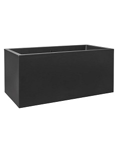 Compra Jardinera rectangular vivo negra 60x30 cm ELHO 1642960043300 al mejor precio