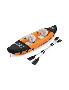Compra Kayak doble inflable lite-rapid más 2 remos e hinchador 321x88 cm BESTWAY 65077 al mejor precio