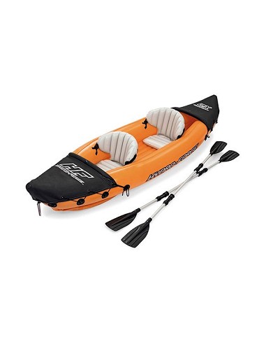 Compra Kayak doble inflable lite-rapid más 2 remos e hinchador 321x88 cm BESTWAY 65077 al mejor precio