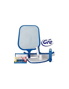 Compra Kit de limpieza y mantenimiento para piscinas 5 piezas GRE KMA05 al mejor precio