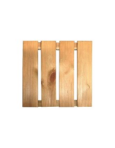 Compra Loseta de madera natural 100 x 100 cm espesor 28 mm NORTENE 2013816 al mejor precio