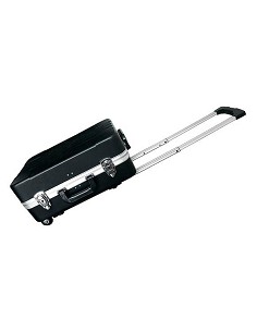 Compra Maleta herramientas abs negra con trolley 460 x 355 x 190 mm 340112 al mejor precio