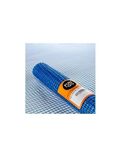 Compra Malla revocos fibra vidrio (rollo 10 m) 10x10/100 cm azul FUN&GO 50012 al mejor precio