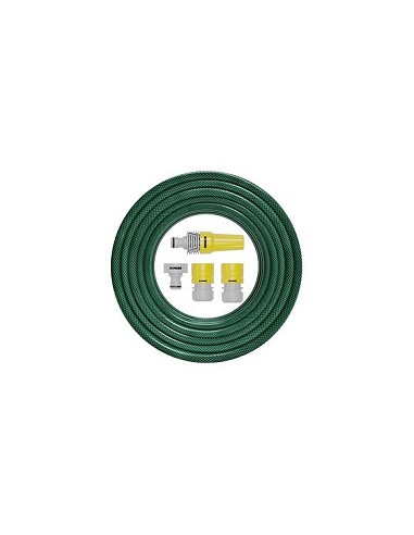 Compra Manguera 3 capas ironside green diámetro 15 mm con accesorios 20 m IRONSIDE GARDEN 500226 al mejor precio