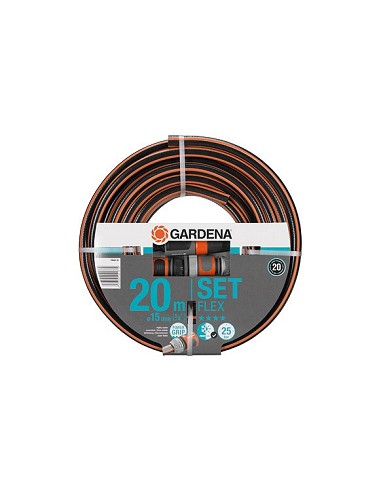 Compra Manguera flex gardena diámetro 15 mm con accesorios 20 m GARDENA 1804426 al mejor precio