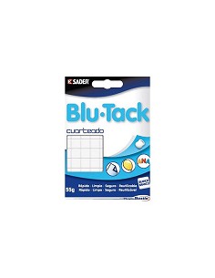 Compra Masilla adhesiva reutilizable precortada blu-tack 55 gr blanco BOSTIK 30817048 al mejor precio