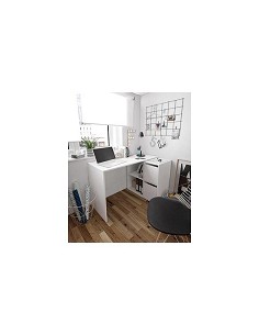 Compra Mesa escritorio con modulo adaptable blanco artik 120 x 78 x 49 cm FOREX 008311A al mejor precio