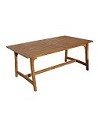 Compra Mesa madera extensible acacia 180/240 x 100 cm QFPLUS T940 al mejor precio