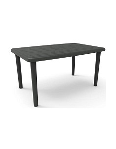 Compra Mesa rectangular olot gris antracita 140 x 90 cm RESOL 04433.P44 al mejor precio