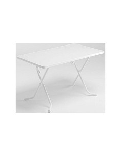 Compra Mesa rectangular plegable blanco 110 x 70 cm ALCO R23B al mejor precio