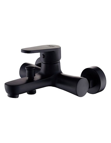 Compra Monomando bidasoa negro baño-ducha UG GS10088 al mejor precio