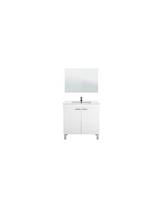 Compra Mueble baño 80 cm más espejo lc1-80 blanco 80 x 80 x 45 cm ARKITMOBEL 305480BO al mejor precio