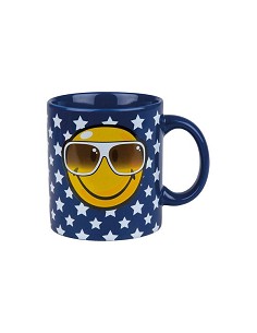 Compra Mug ceramica smiley 330 ml cool-azul m KONITZ 4105021056 al mejor precio