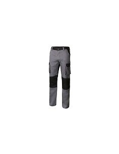 Compra Pantalon poliester / algodon 240 gr reforzado gris / negro talla 50 VELILLA 103020B_08/00_50 al mejor precio