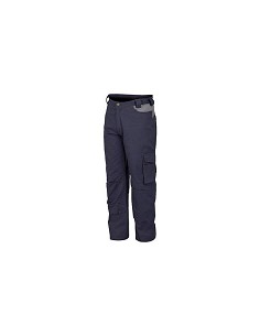 Compra Pantalon stretch monocolor azul talla m ISSA 8731B0004002 al mejor precio