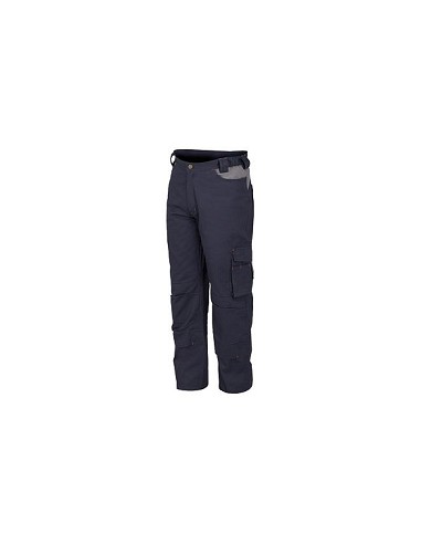 Compra Pantalon stretch monocolor azul talla s ISSA 8731B0004001 al mejor precio