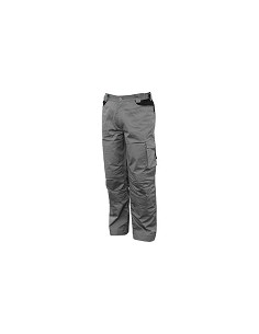 Compra Pantalon stretch monocolor gris talla s ISSA 8731C0008001 al mejor precio