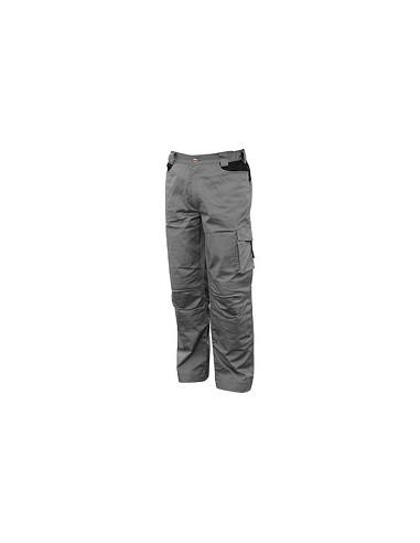 Compra Pantalon stretch monocolor gris talla s ISSA 8731C0008001 al mejor precio