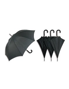 Compra Paraguas hombre largo automatico cuadros negro NON 41068 al mejor precio